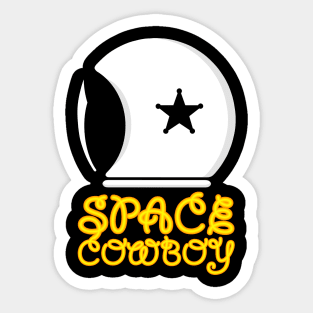 Space Cowboy Sticker